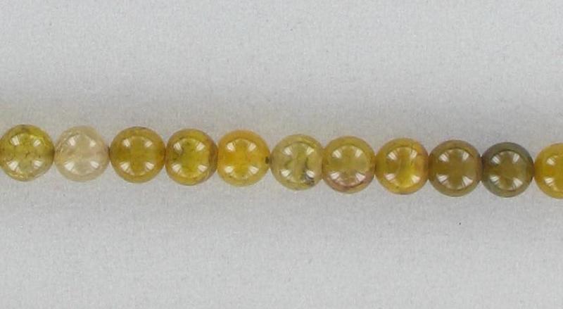 1821008 Yellow Fire Agate 8mm