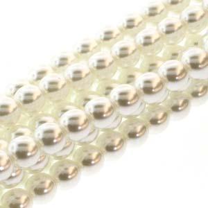 2030502 Glass Pearl 8mm White