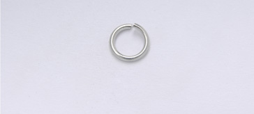 3016007 Wht Metal Jump Ring 7mm 100pcs