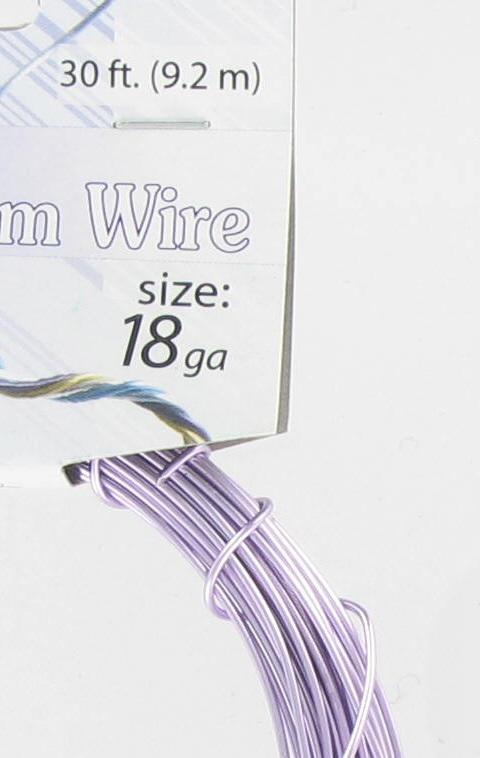 570012 Aluminum Wire 18g Lilac