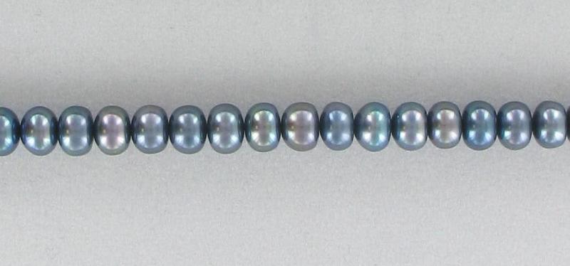 652209 Fw Pearl Peacock Button 8mm