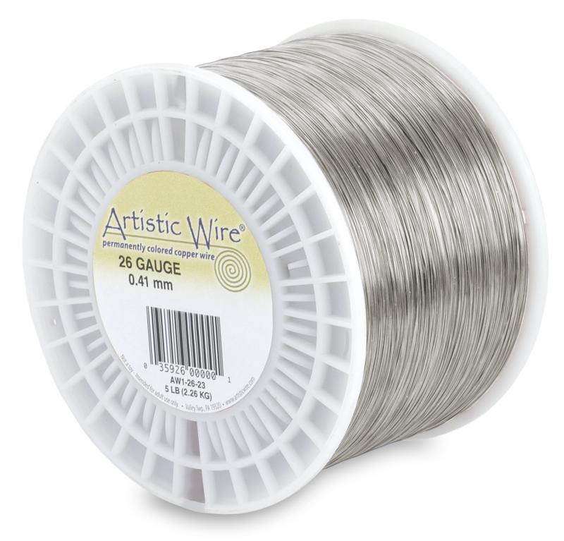65615624990 Artistic Wire 24g 20yds Tinned Copper